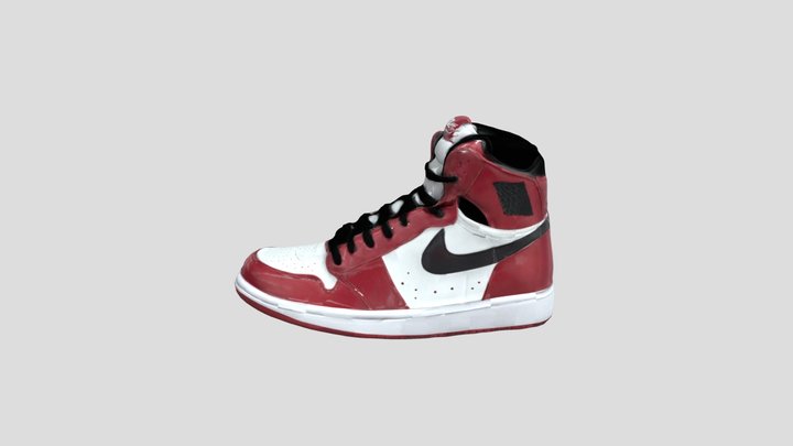 Miles morales shoes 3D Model