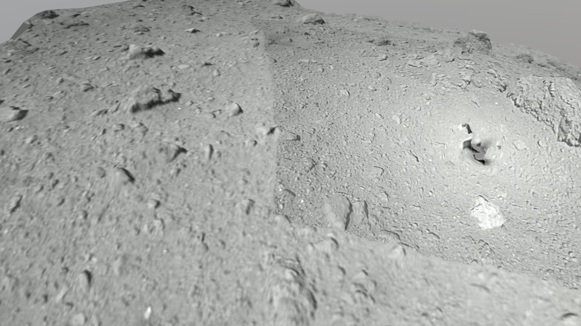 Hayabusa 2 landing site