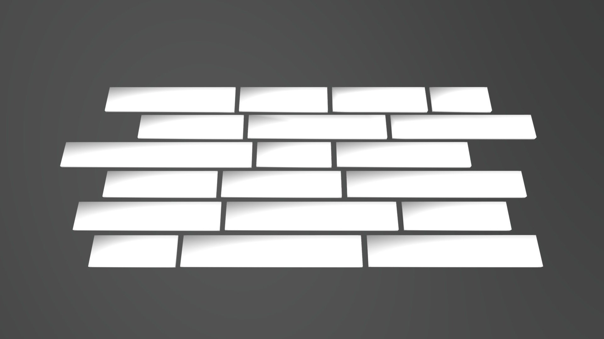 Paving Stones Squares 12 inch wide random