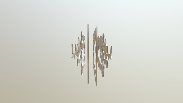 sculpture vertical 3D Model