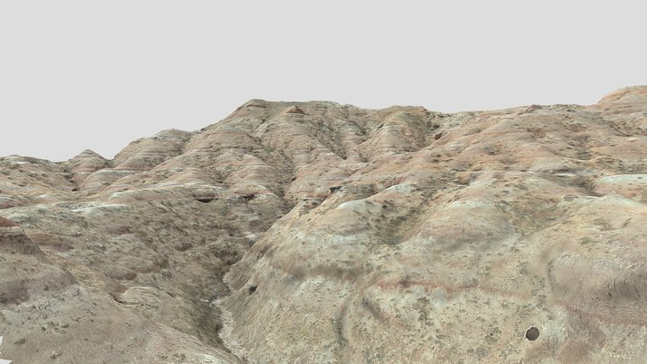 McCullough Peaks  | USA (Abels_002) 3D Model