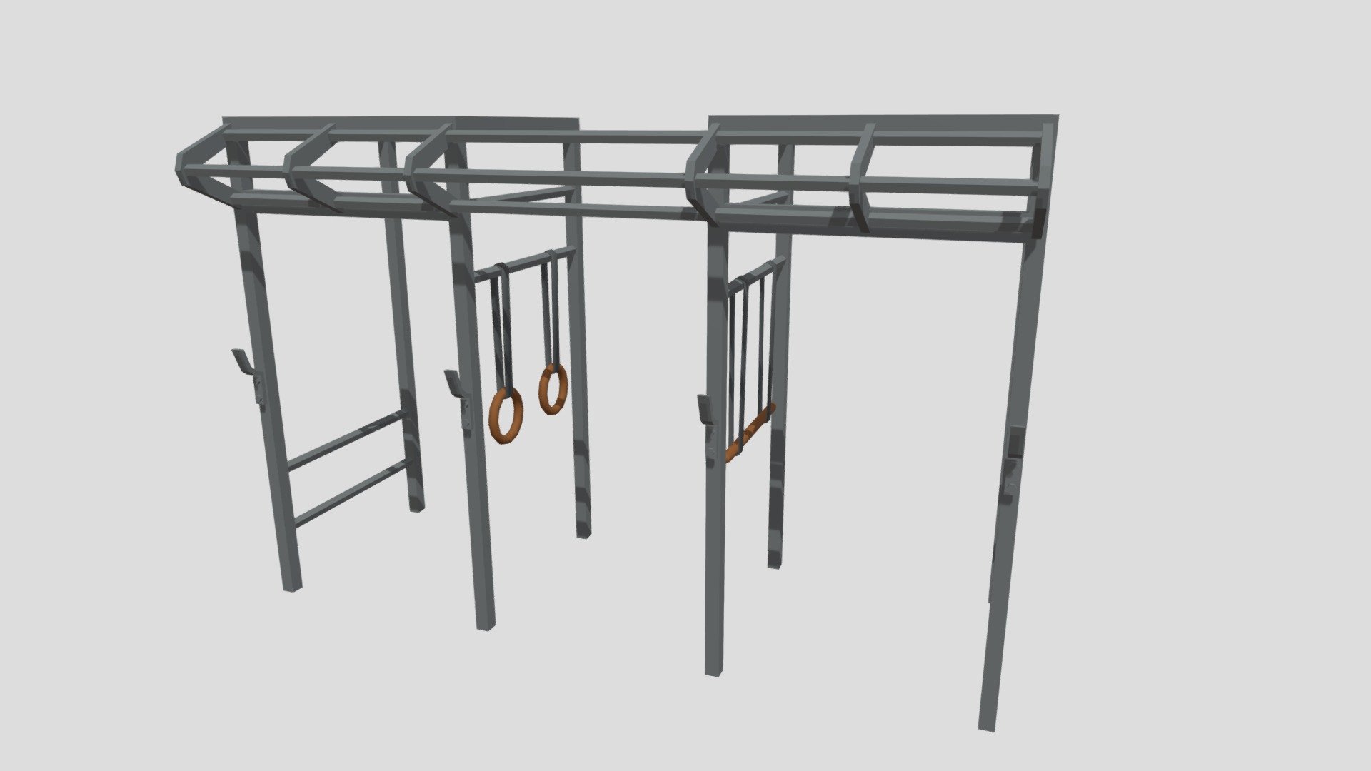 FREE LowPoly Crossfit - WOD bench