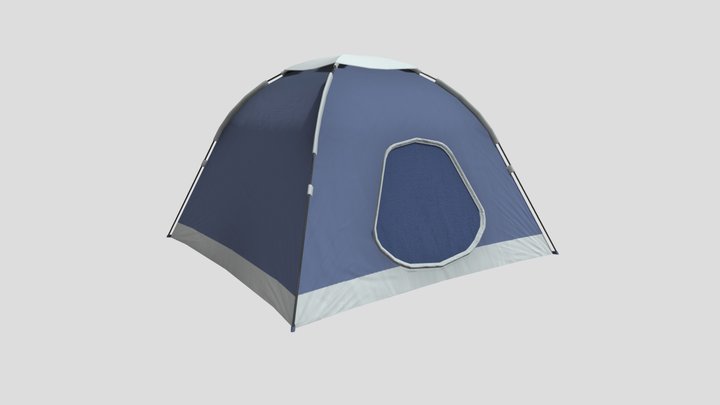 Modern Tent 3D Model