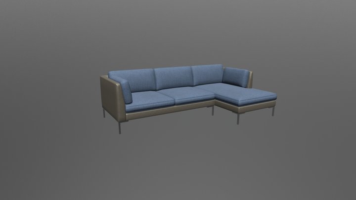 Sofa test 2 3D Model