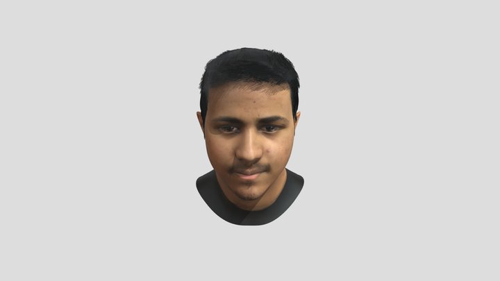 Tareq Head Model 3D Model
