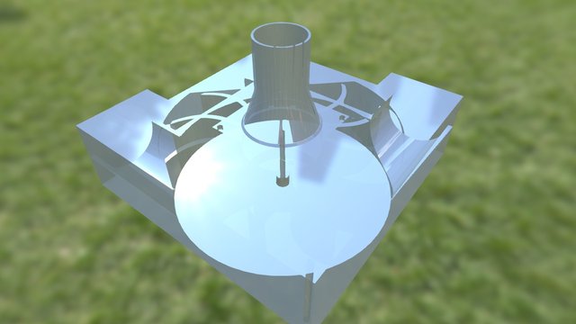 Assembly Turbin 3D Model