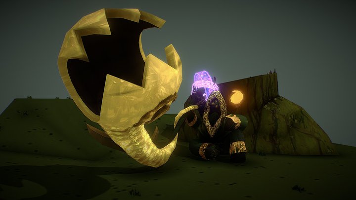 Animación Diorama 3D Model