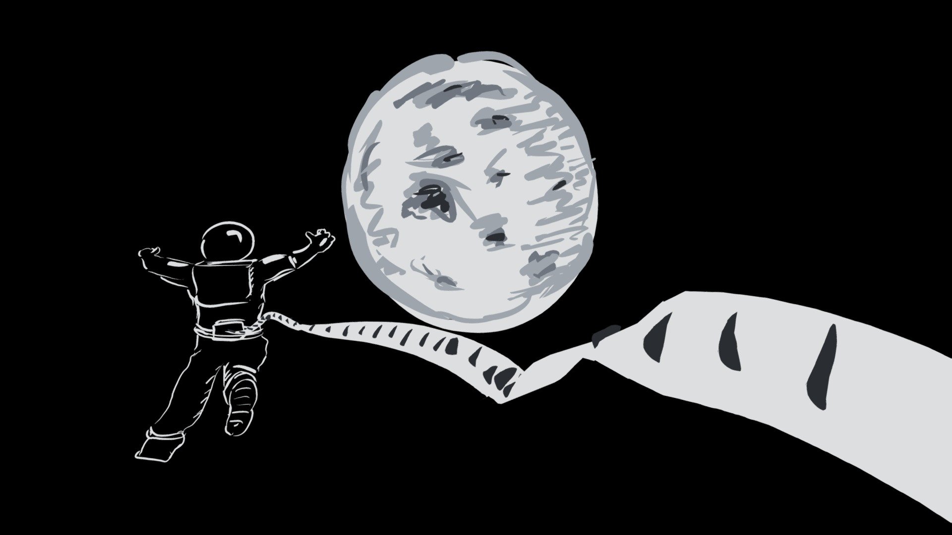 №18 - astronaut: to the moon — Sketchfab embed 3D viewer