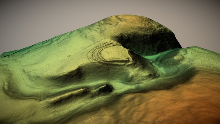 Monday Cleugh, Northumberland (UK) – Modello 3D gratuito STL