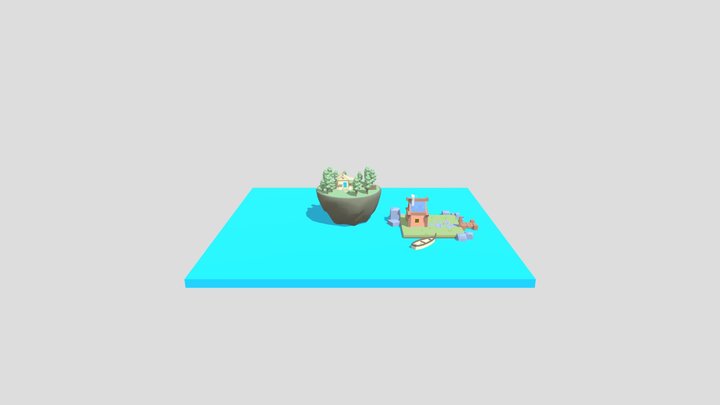 island 3D Model