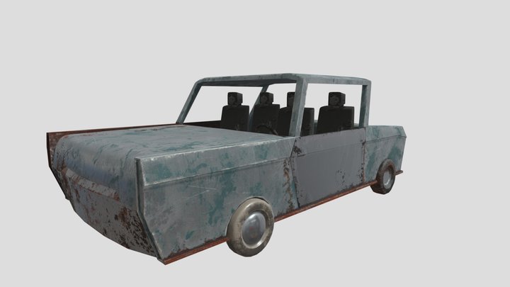 Voiture_Post_Apo 3D Model