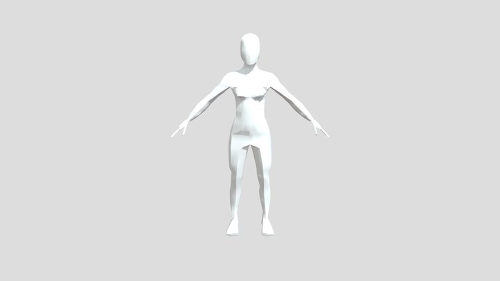 Female_biped 3D Model