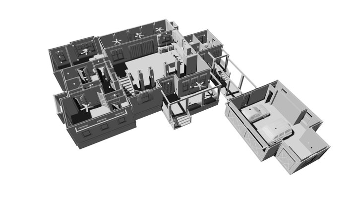 Anderson 1st Floor 3D Model