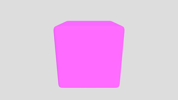 Purple square 3D Model