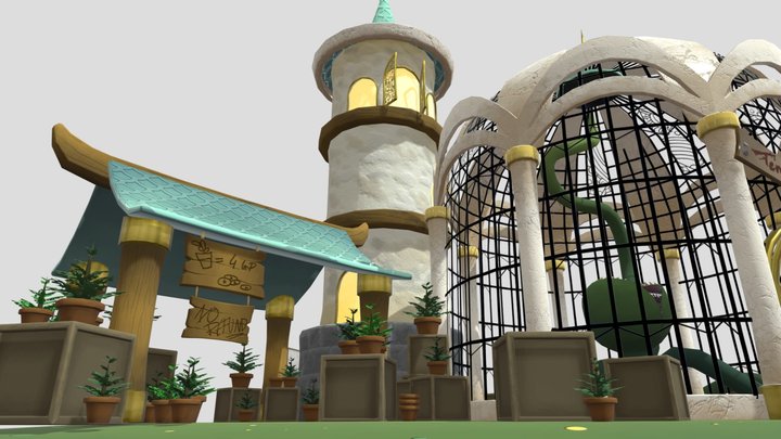 The Botanist 3D Model