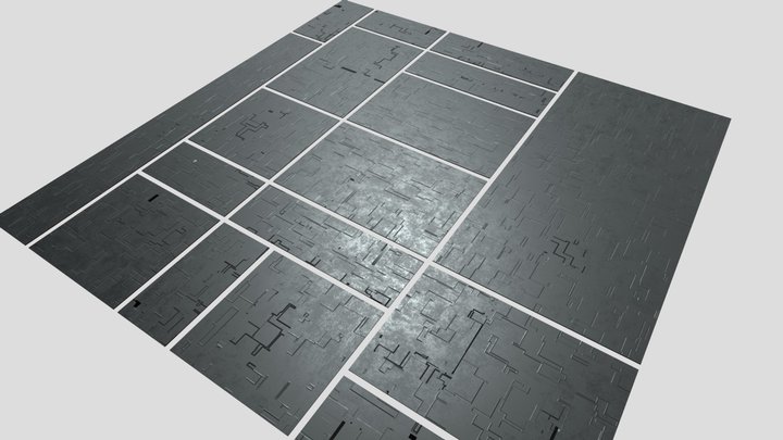 SciFi floor 3D Model