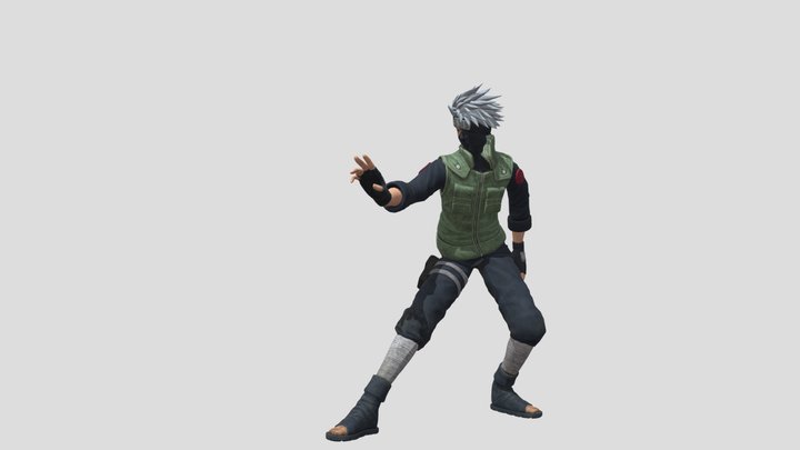 Hatake Kakashi.. ok Ready.. 3D Model