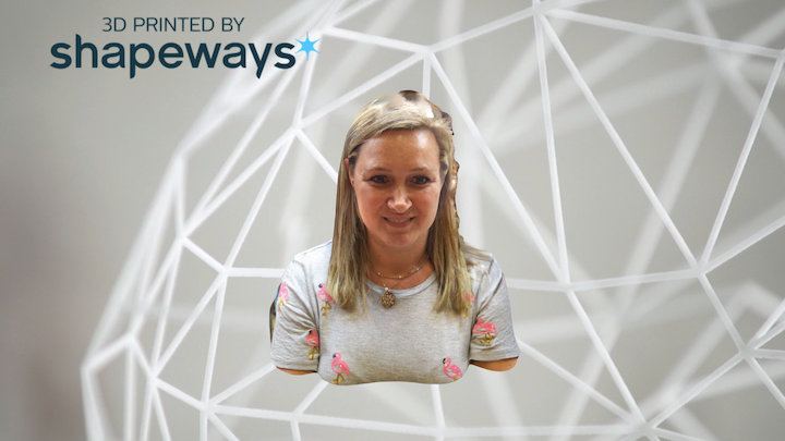 Shapeways 3Dselfie Buste 3D Model