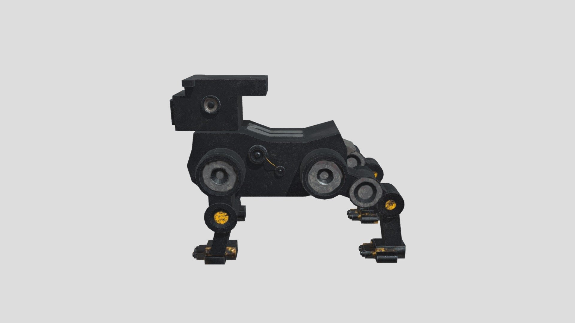 Robodog Download Free 3D model by V??tek Chalany (vchalany) [95bc120