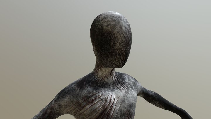 Zombie creature_INFECTED 3D Model