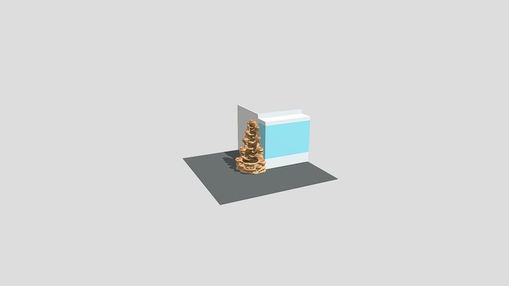 Fountain_view 3D Model