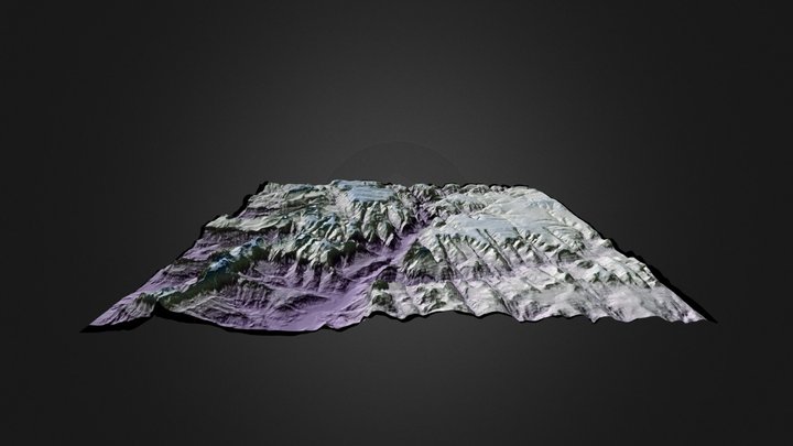 Zion National Park 3D Model