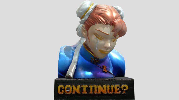 Chun Li 3D Model