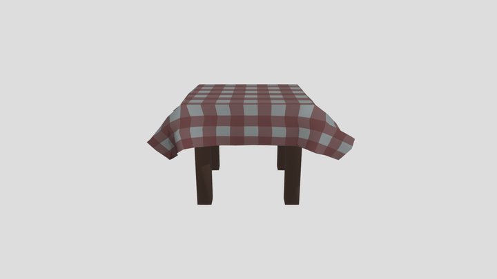 Table Lowpoly