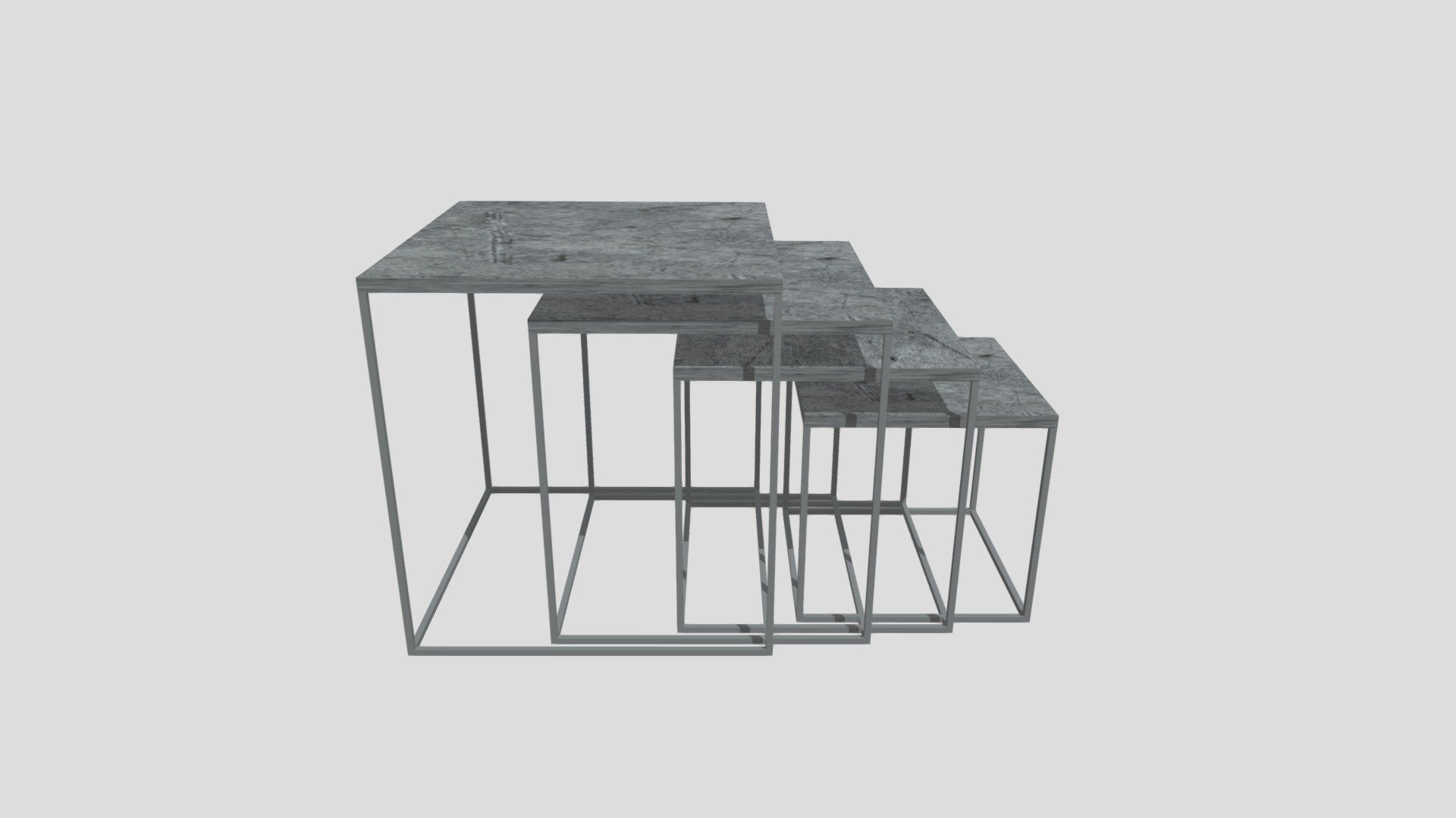 Mesa Lateral Victory Set De 4
