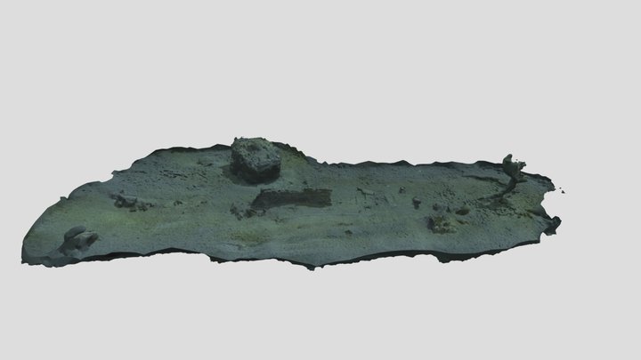 Unidentified harbour wreck 3D Model