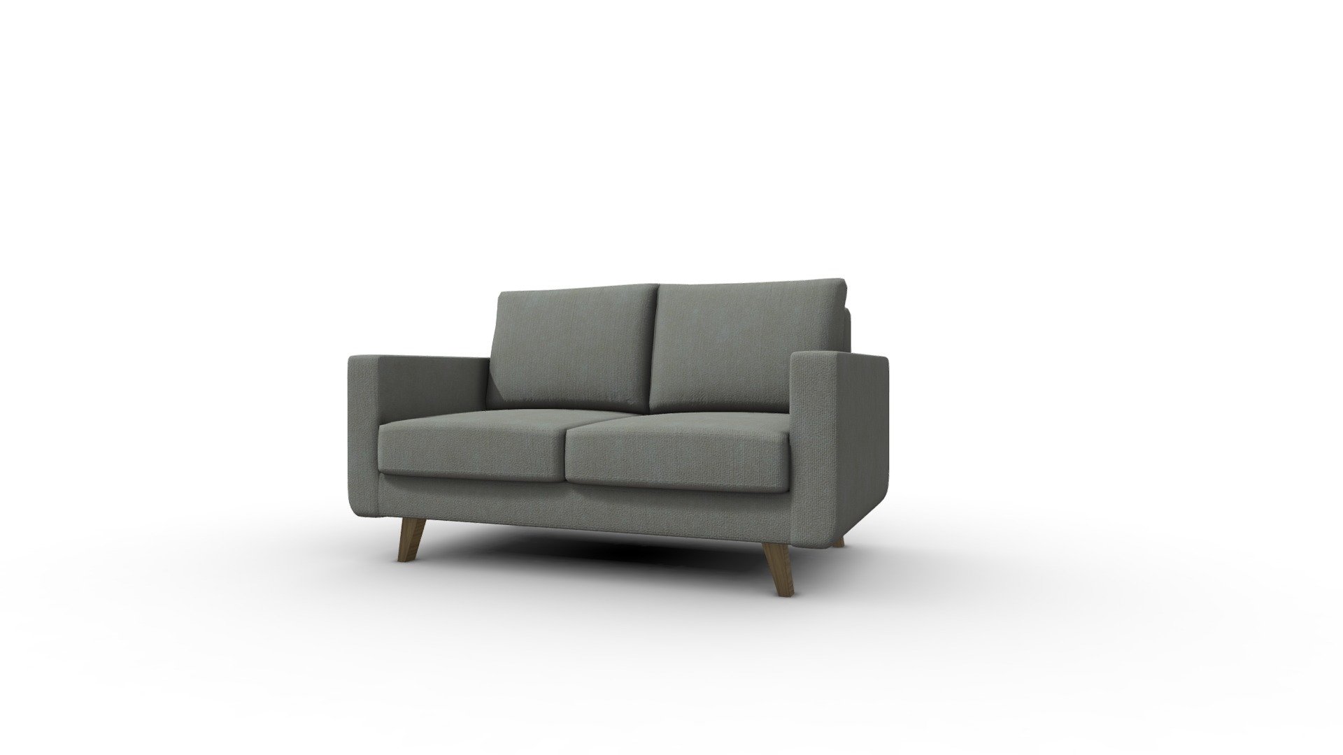Sofa 2 Puestos Lisboa Gris