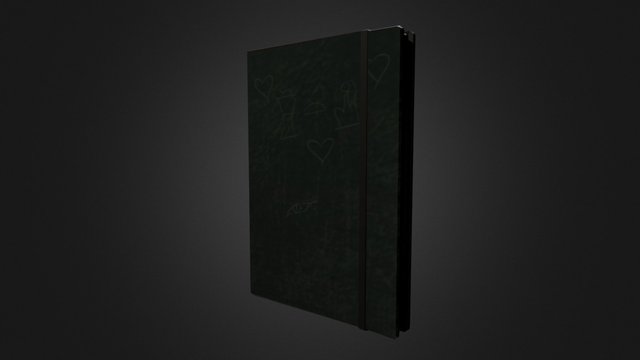 Moleskine 3D Model