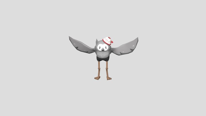 TeacupOwl_Idle 3D Model