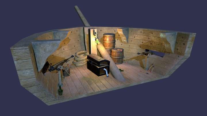 Ship Bow Diorama