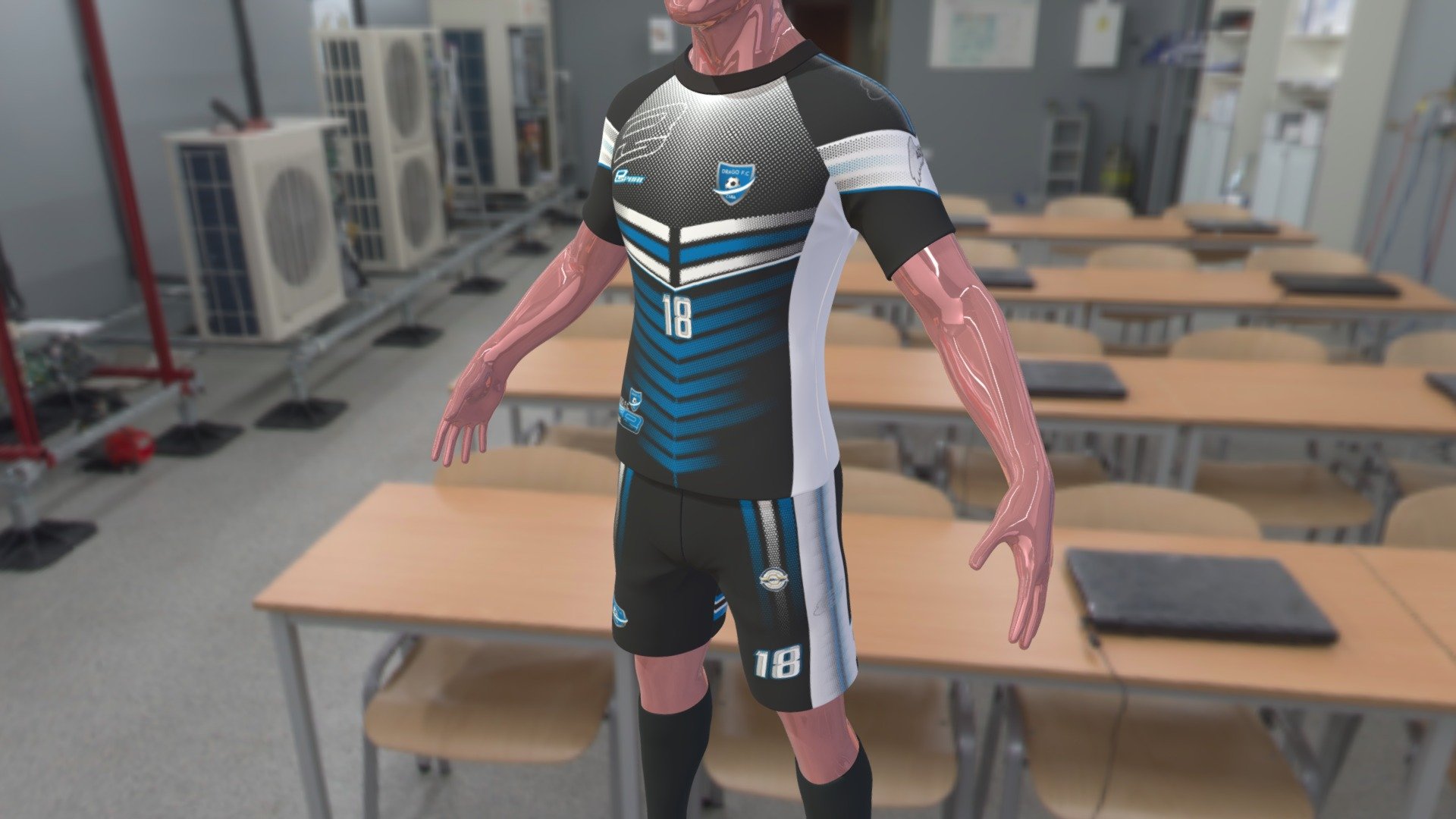 DRAGO FC CHIA UNIFORME 2018