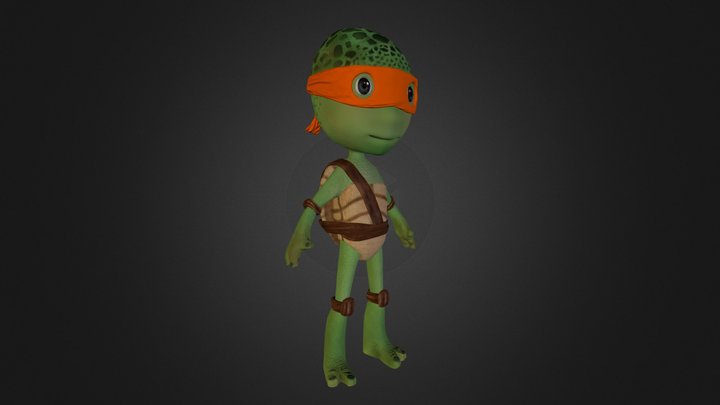 Ninja Turtle Model 3D Model