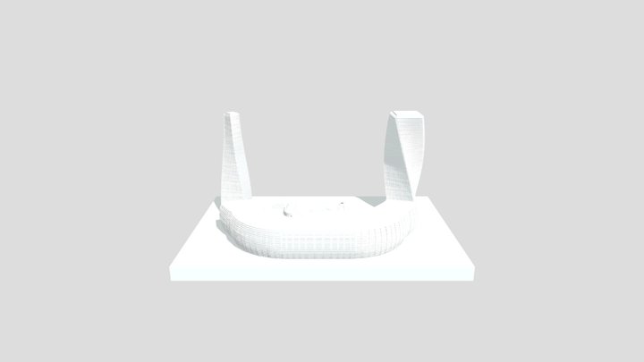 buildings_concepts_scene_attached 3D Model