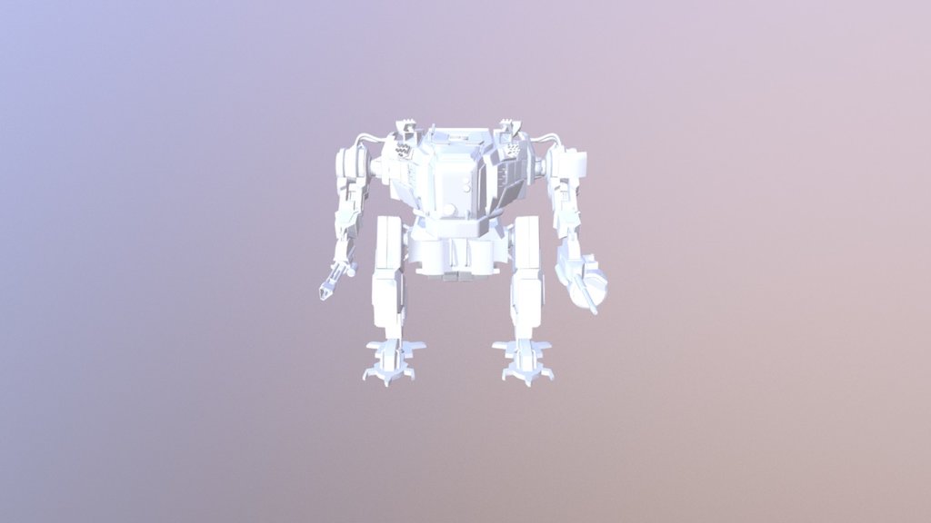 Mech Alpha - 3D model by BrandonLP [95c3bb5] - Sketchfab