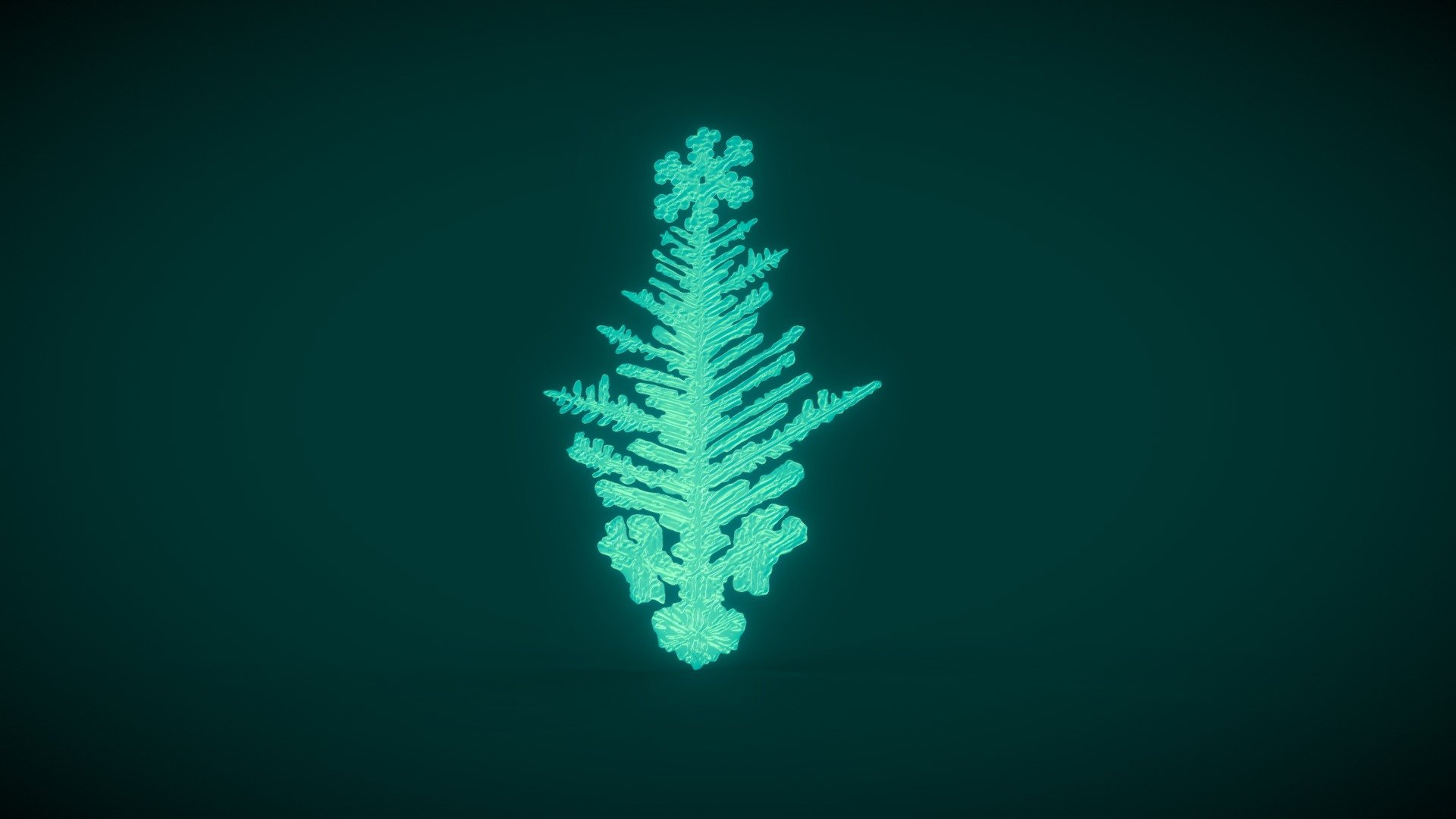 CHRISTMAS TREE SNOWFLAKE - 3D model by PARSONSARTS (@tomparsons ...