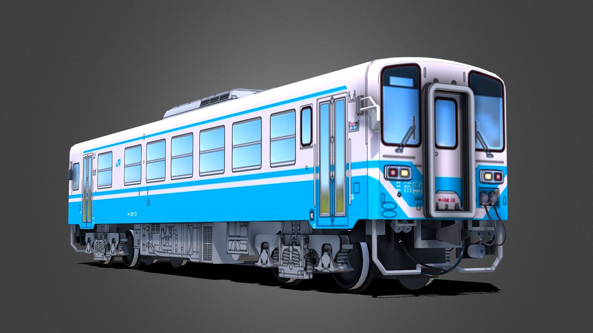 国鉄キハ32形気動車 KIHA 32 Diesel - Download Free 3D model by own.guest  (@own.guest) [95c5d65]