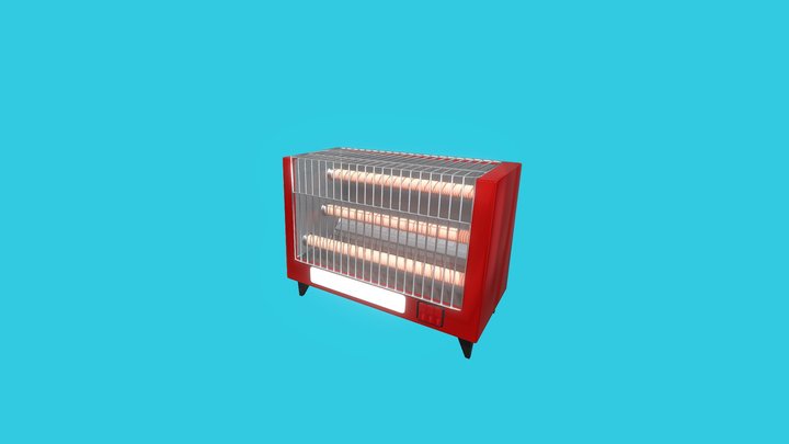 Electric heater 3D Model