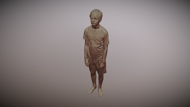 Lukas - Boy 3D Model