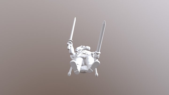 Kings Guard Commander Print Ready STL files 3D Model