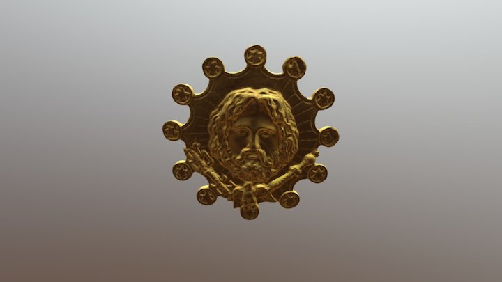Ornament belonging to a 19th century chiffonier 3D Model