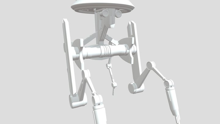 Droid Star DLC-13 3D Model