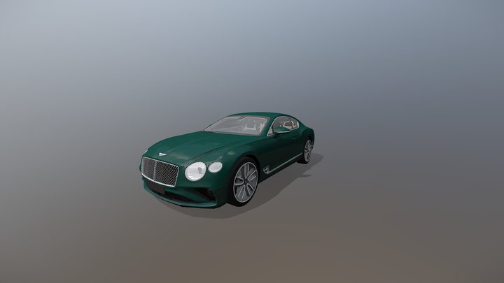 Bentley Continental GT Low 3D Model
