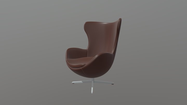 Egg Chair 3D Model