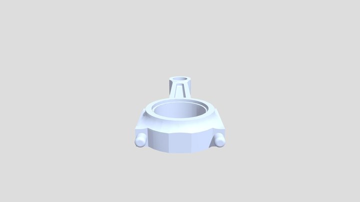 Connecting rod 3d mechanical model 3D Model