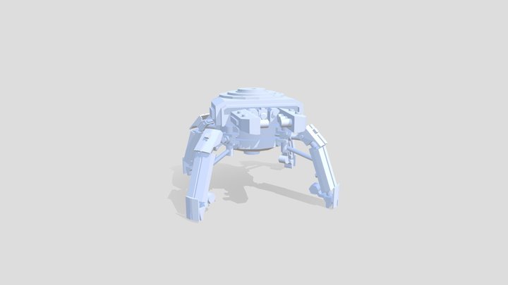 Sci-fi robot "Stag-beetle" (sketch)