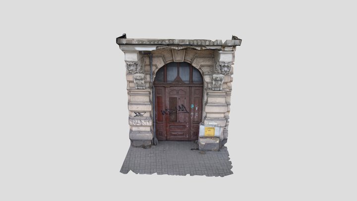 Drzwi_Dworcowa 3D Model